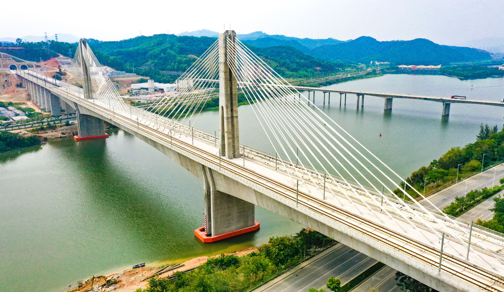 贛深高鐵沿途風景