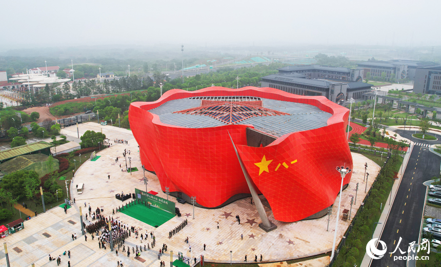 4月28日，南昌軍事主題公園輕武器館正式開館。人民網記者 毛思遠攝