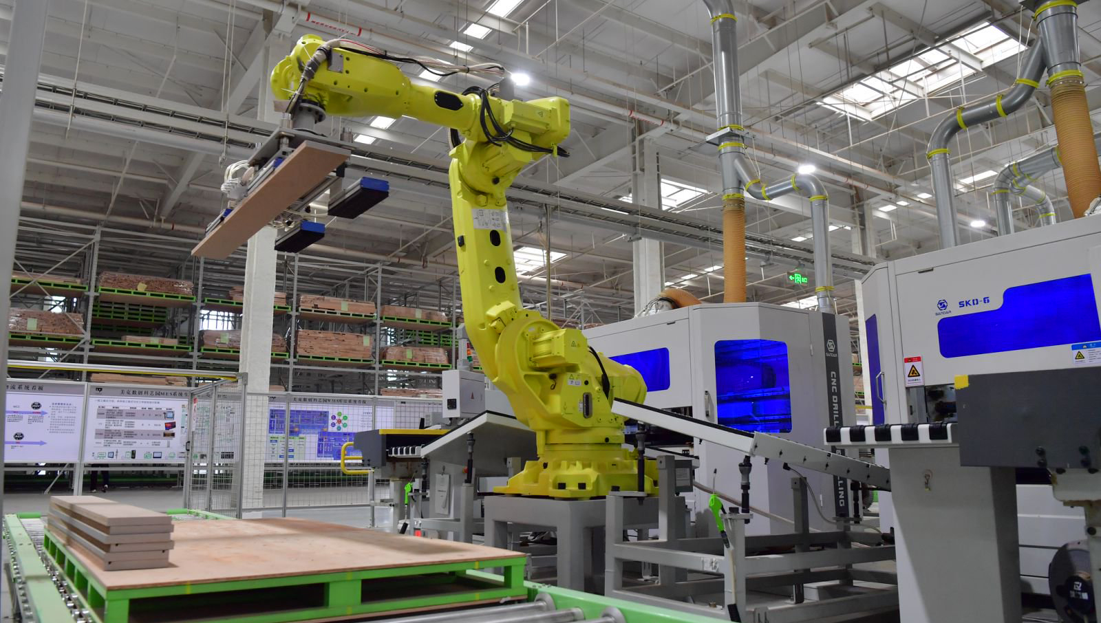  家具生產線上的“智能木匠”