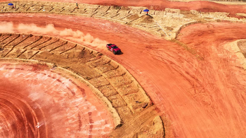 第二屆越野e族江西大余森林英雄會活動現場。葉相發攝