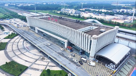 撫州火車站。撫州市融媒體中心記者 周桂平攝